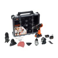 Atornillador Matrix 20V 6 Cabezales B+D