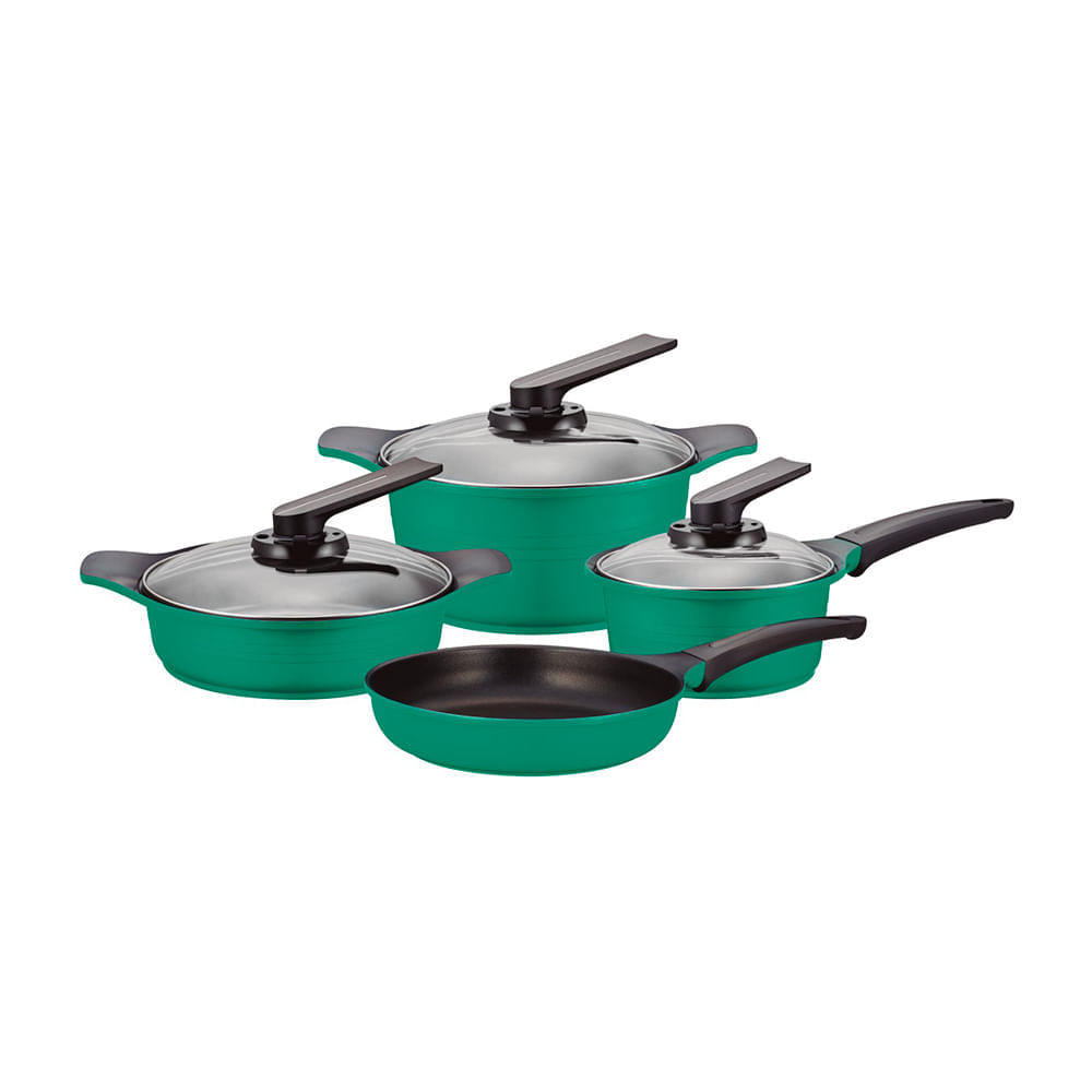 Juego de ollas Roichen Jgo 7 pzas Mint