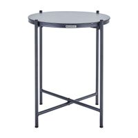 Mesa auxiliar Mobis 45x53cm gris oscuro