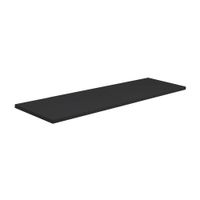 Repisa recta facility 1.5x30x120cm Negro