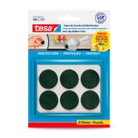 Tope caucho antideslizante 30mm x18und