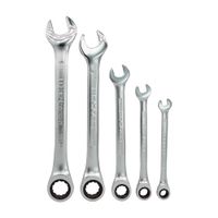 Set llaves con ratchet 5 piezas