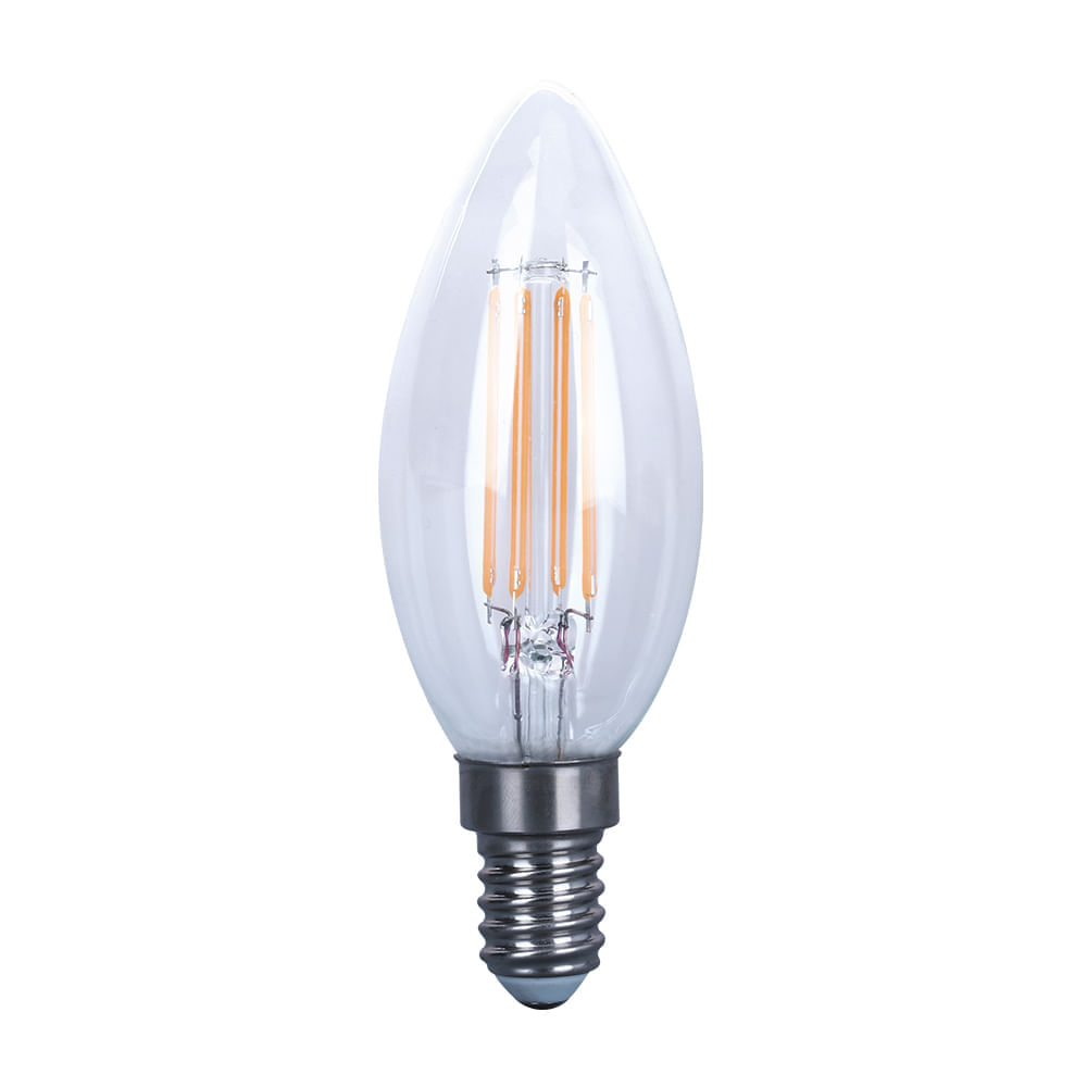 Foco vela led Clear 4w Lc