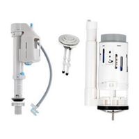 Kit tanque sanitario Coflex con botón c/adaptador