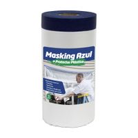 Cinta Masking Tape + Protector plástico 210cm x 20m Shurtape