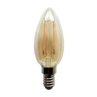 Foco vela led Vintage Ambar 2w E14 Lc