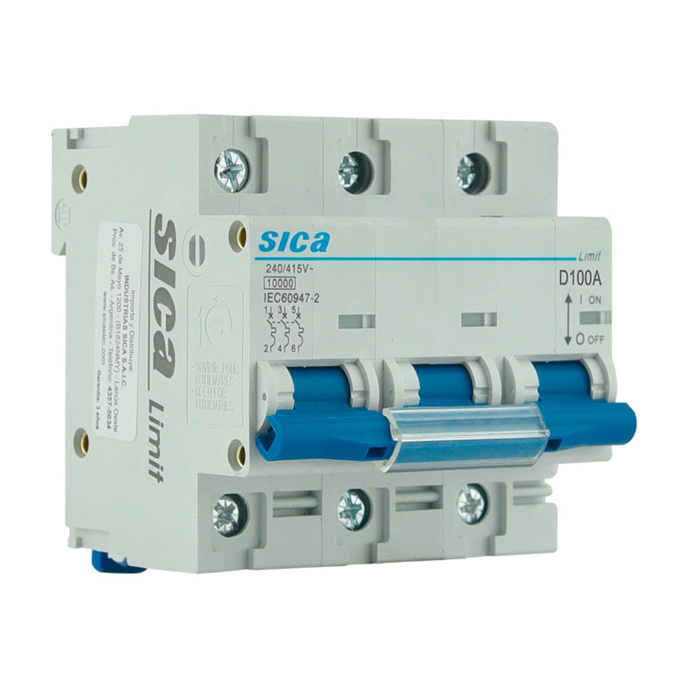 Interruptor T/riel 3x100a