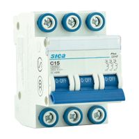 Interruptor T/riel 3x15a