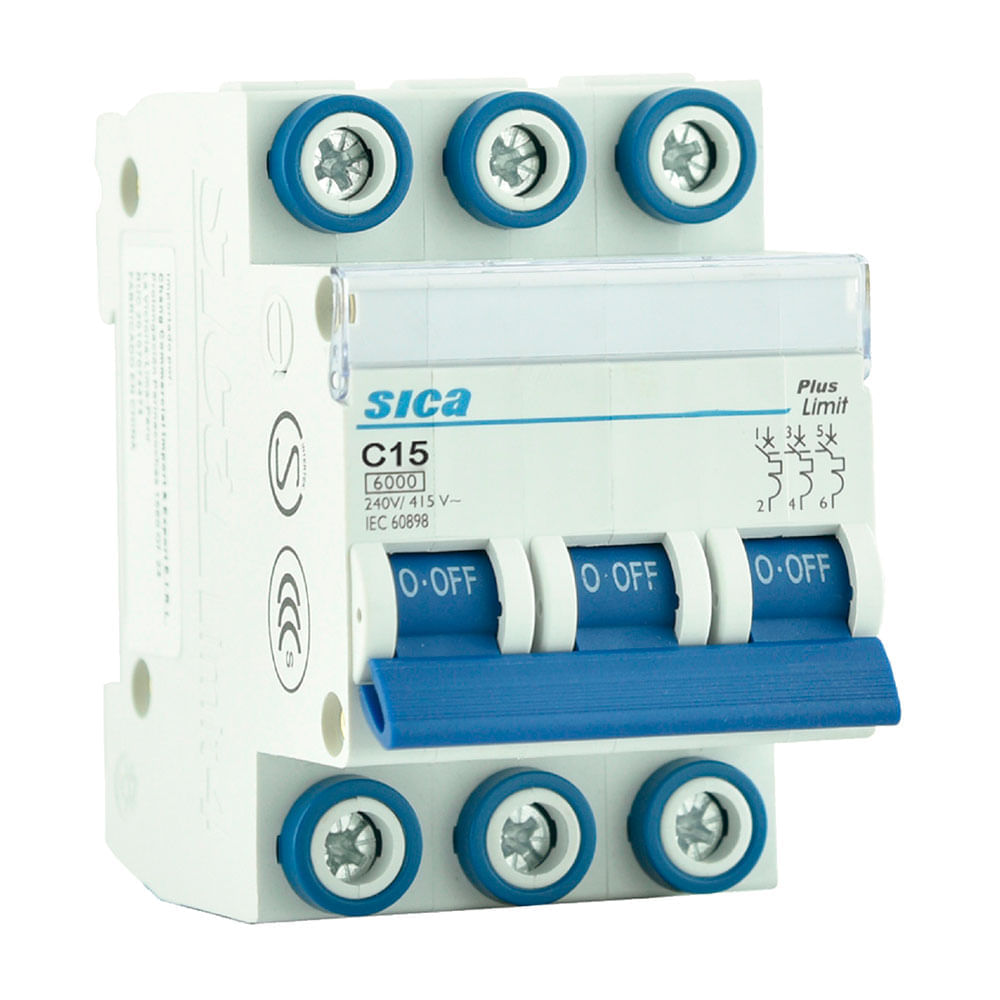 Interruptor T/riel 3x15a