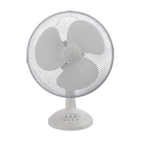 Ventilador de mesa 30cm 40w Equation Blanco