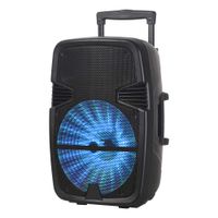 Parlante torre bluetooth Decibel, altavoces de 15"", 80W, USB, TWS, BT, FM, TF, control remoto