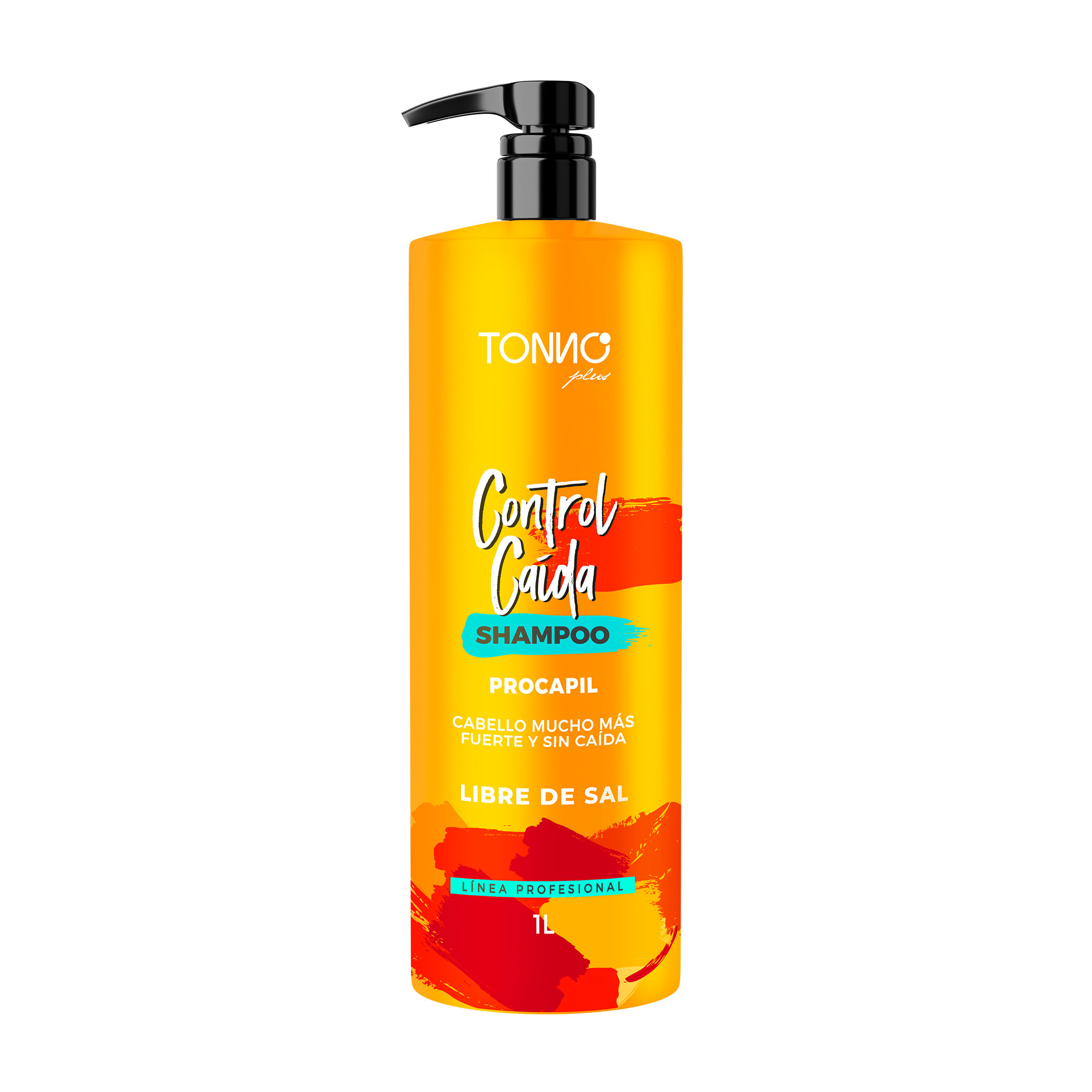 Tonno Plus Control Caída Shampoo Frasco 1Lt