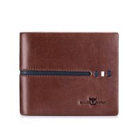 Billetera de Cuero Brillante QB-0020-CF Café