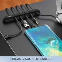 Organizador De Cables Usb para 5 Cables Topk - Pack 2 und