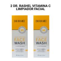 2 Dr. Rashel Vitamina C Limpiador Facial Iluminador 100g