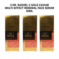 3 Dr. Rashel C Gold Caviar Multi-Effect Renewal Face Serum 40ml