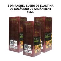 3 Dr. Rashel Suero de elastina de colágeno de argán 8EN1 40ml