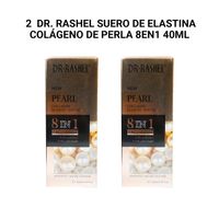 2 Dr. Rashel Suero de elastina de colágeno perla 8EN1 40ml