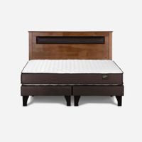 Cama Ergo T New Queen + Respaldo Ferrara
