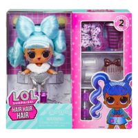 Muñeca Lol Hair Hair Dolls Cabello Celeste 584445Euc
