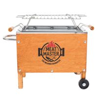 Caja China Master Inoxidable Chica + Parrilla De Varillas Inoxidable