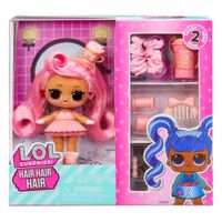 Muñeca Lol Hair Hair Dolls Cabello Rosado 584445Euc