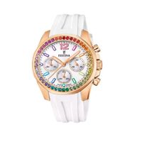 Reloj Festina F20611/2 Mujer Blanco Análogo