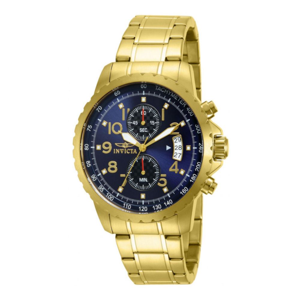 Reloj Invicta 13785 Hombre Oro Quartz