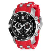 Reloj Invicta 34009 Hombre rojo acero Quartz