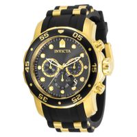 Reloj Invicta 30764 Hombre Oro Negro Quartz