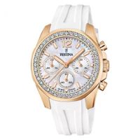 Reloj Festina F20611/1 Mujer Blanco Análogo