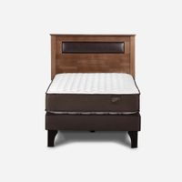 Cama Ergo T New 1.5 Plazas + Respaldo Ferrara