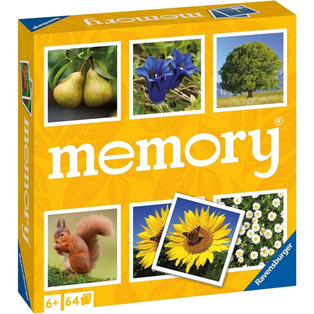 Juego De Memoria Ravensburger Naturaleza