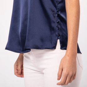 blusas en satin de tiras