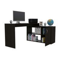 Escritorio Axis negro madera