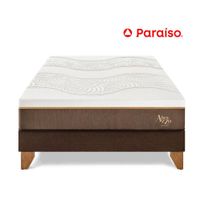 Cama Europea Royal Abrazzo 2 Plazas - Chocolate