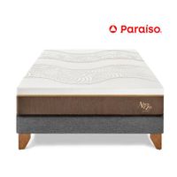 Cama Europea  Royal Abrazzo King - Acero