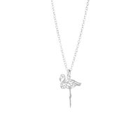 Collar Flamingo Plata 925