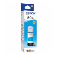 Tinta Epson T504 Color Cyan