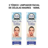 2 Tónico  Limpiador Facial de Células Madres   180ml