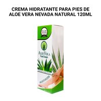 Crema hidratante para pies de Aloe Vera Nevada Natural 120ml