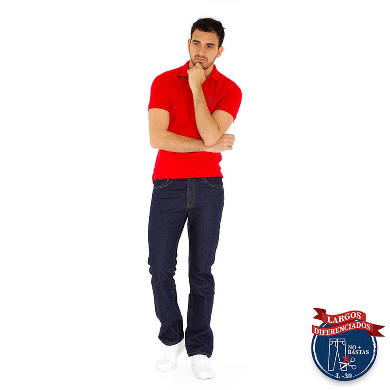 Jean Cottons Jeans Angel Largo 30 Azul Oscuro