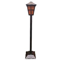 Farol Alto Piscoya de Jardin en madera caoba