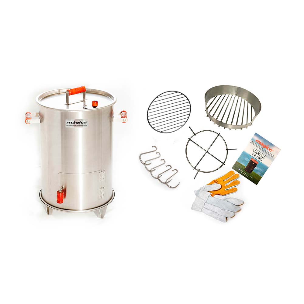 Cilindro Parrillero Inoxidable Mini
