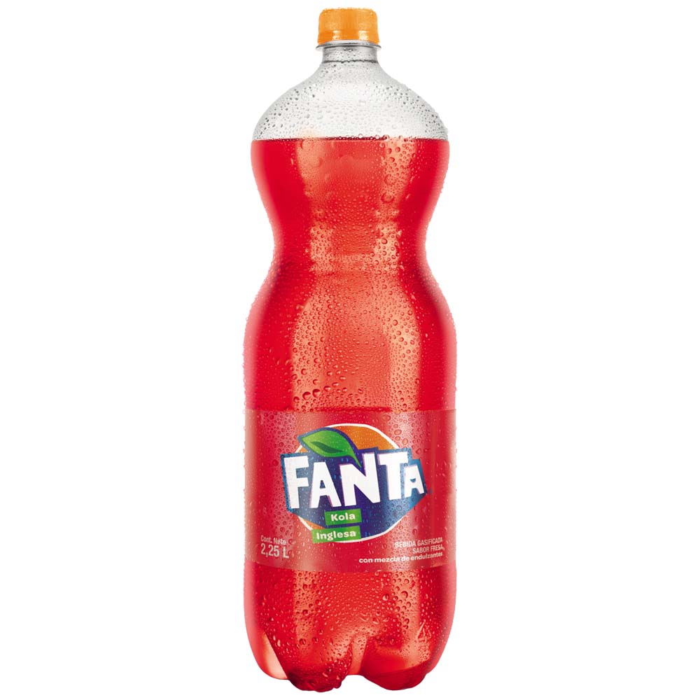 Gaseosa Kola Inglesa FANTA Botella 2.25L