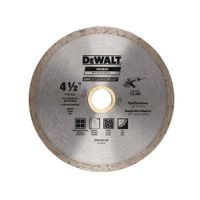 Disco Diamantado 4-1/2"" Continuo Dewalt