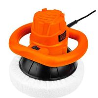 Pulidora Orbital de 10"" 120 W + 3 Bonetes WP1200 B&D