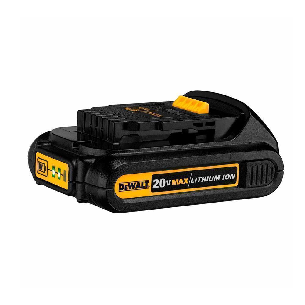 Bateria Premium Compacta ION Litio 20V Max 1.5 Ah DCB201-B3 Dewalt