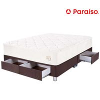 Cama PARAÍSO Pocket King Chocolate