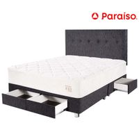 Dormitorio PARAÍSO Pocket Queen Charcoal
